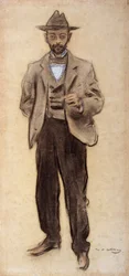 Porträt von Manolo Hugué